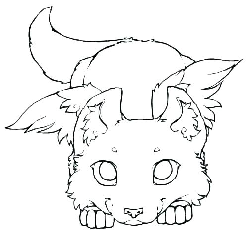 502x480 Winged Wolf Coloring Pages Shippa.co
