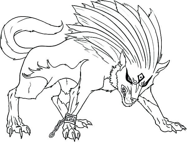 600x455 Clawdeen Wolf Coloring Pages Wolf Color Pages Winged Wolf Cub By