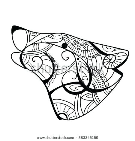 450x470 Wolf Coloring Book Wolf Head Wolf Coloring Book Wolf Coloring Page