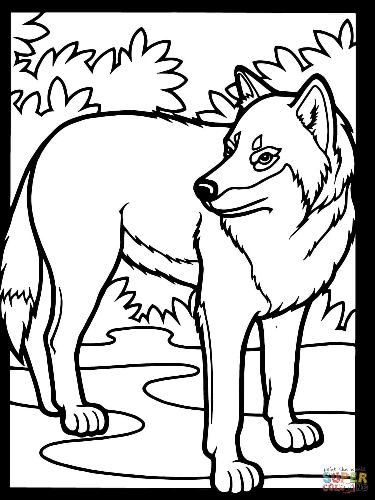 1200x1600 Wolf Coloring Pages Free Coloring Pages Wolf Coloring Page Cute