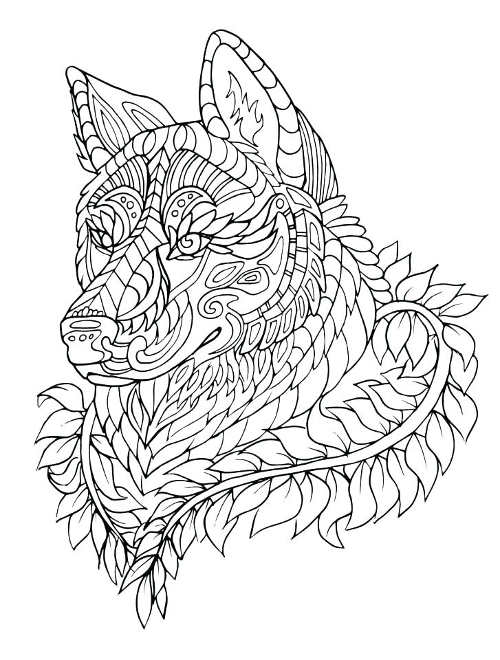 727x960 Anime Wolf Coloring Pages Wolf Coloring Pages Gray Page Wolf