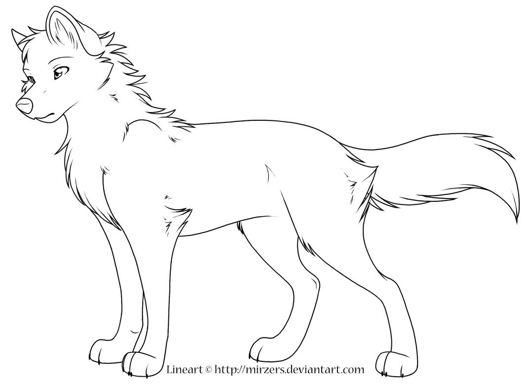 1076x780 Anime Wolves Coloring Pages Jos Gandos Coloring Pages For Kids 2
