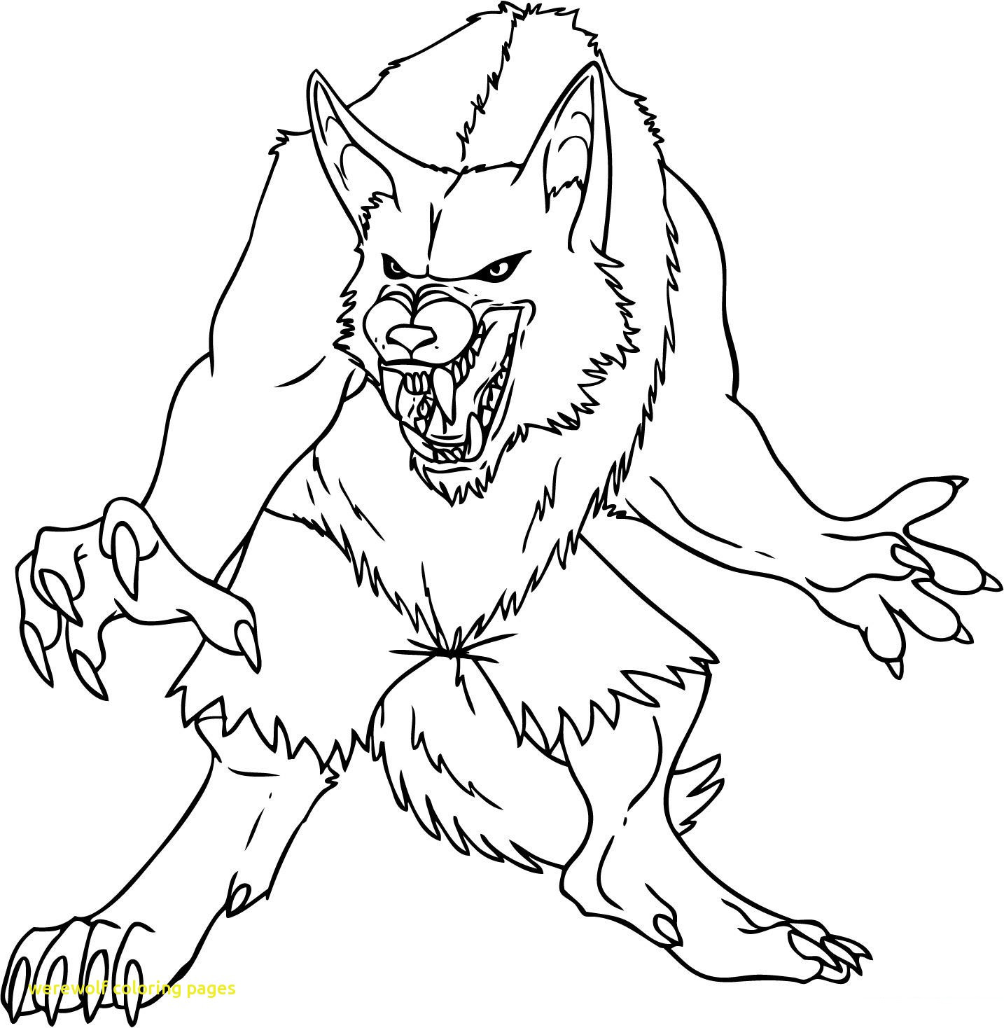 1434x1468 Werewolf Coloring Pages