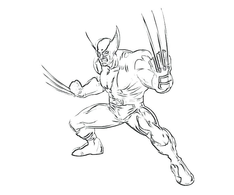 800x667 Wolverine Coloring Wolverine Printable Coloring Pages Wolverine