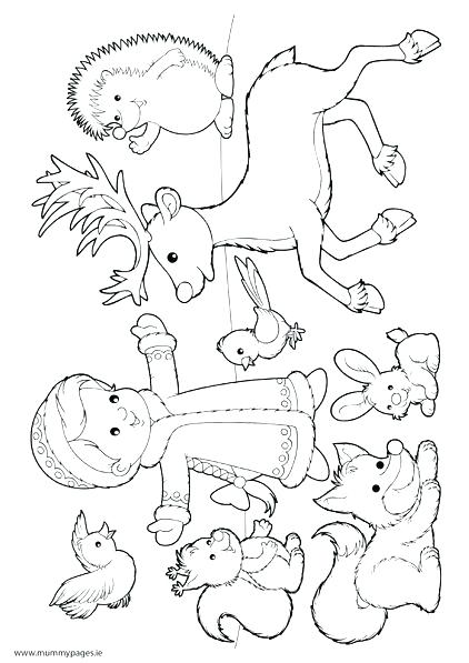 422x597 Hibernating Animals Coloring Pages Hibernating Bear Coloring Page