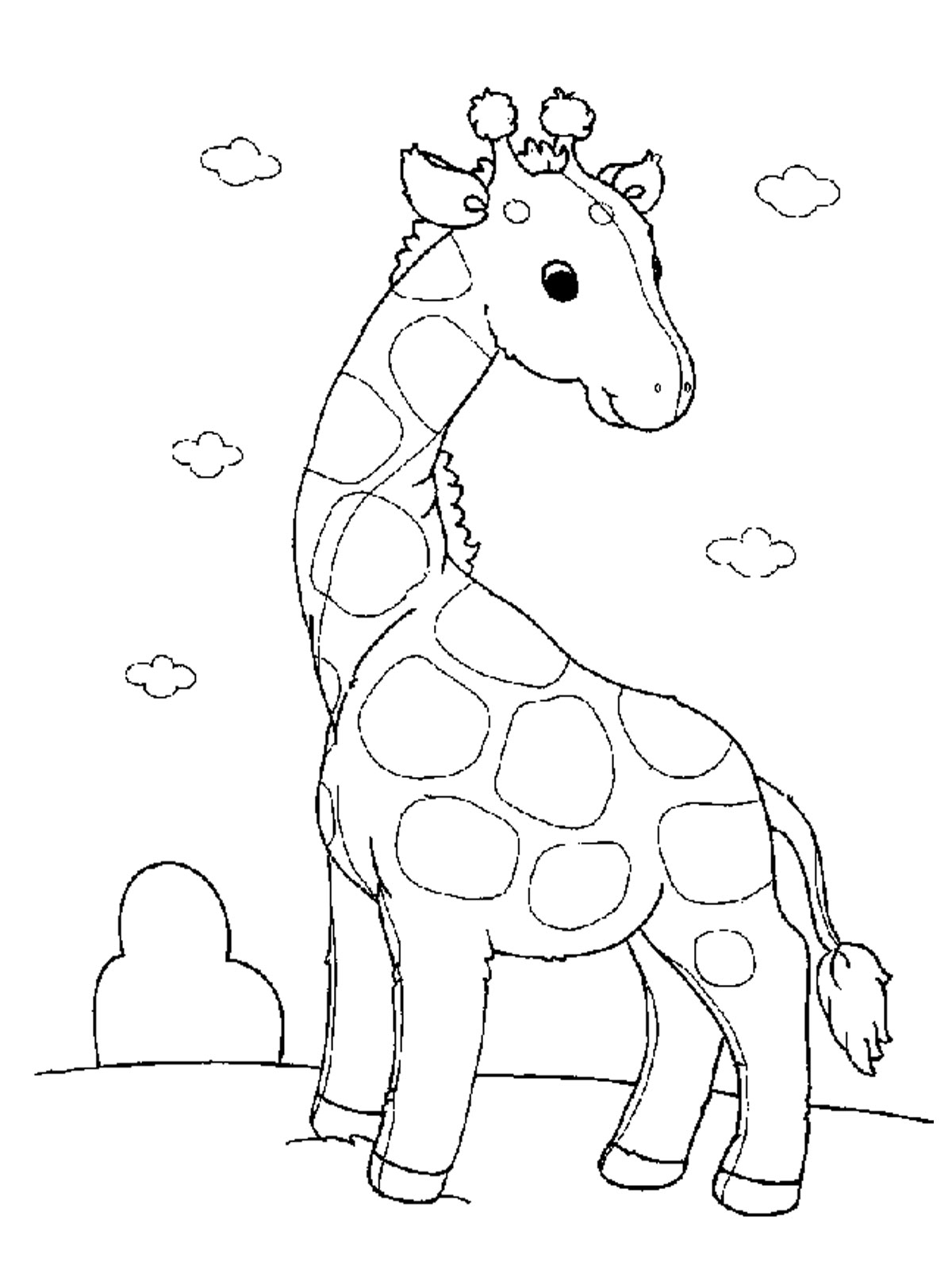 1200x1600 Printable Pictures Of Animals To Color Adult Animal Printable