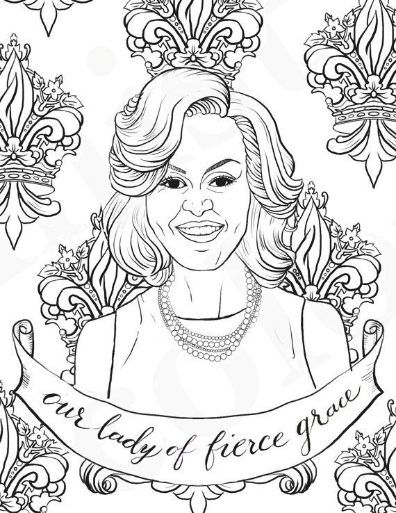 Woman Coloring Page