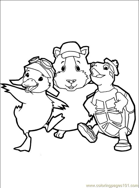567x768 Wonder Pets 34 Coloring Page