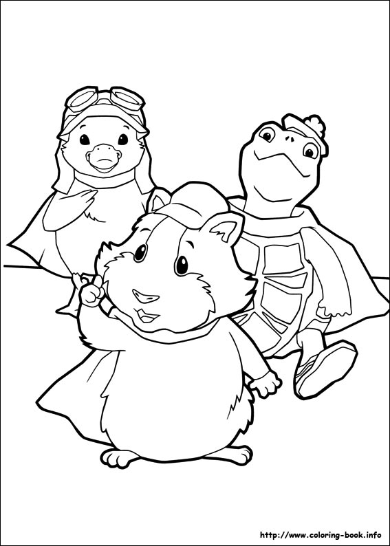567x794 Wonder Pets Coloring Pages On Book Info 45 Pictures To Print