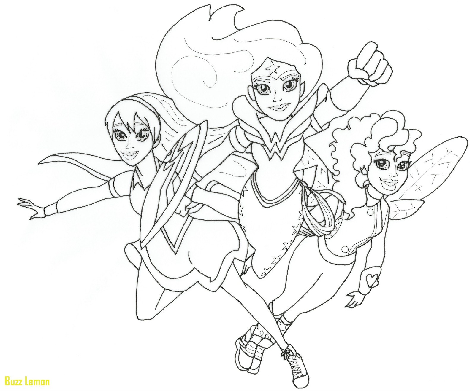 Wonder Woman Coloring Pages