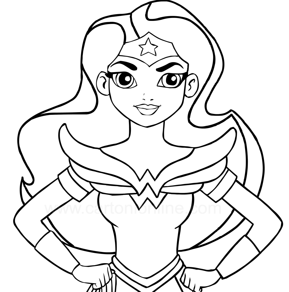 980x992 Wonder Woman Coloring Pages With Wallpaper Wide Mayapurjacouture