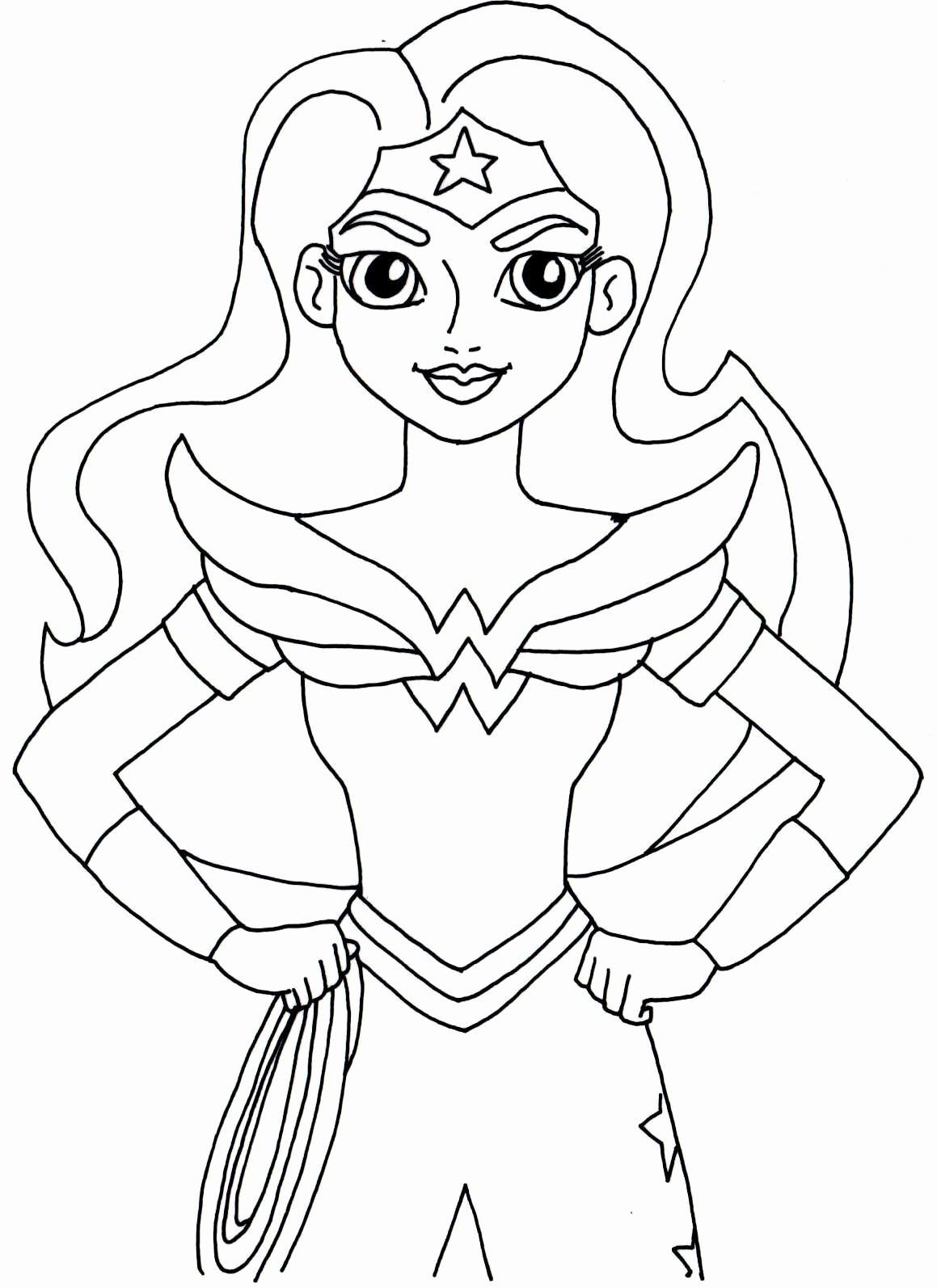 1159x1594 Educational Coloring Pages For Preschoolers Example Wonder Woman
