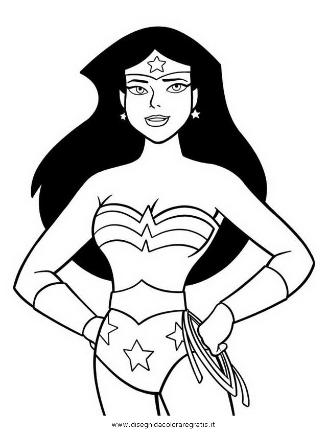 640x847 Wonder Woman Coloring Pages Wonder Woman 46 Coloring Page Free
