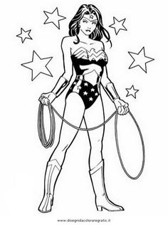236x316 Wonder Woman Coloring Pages Kids' Printables