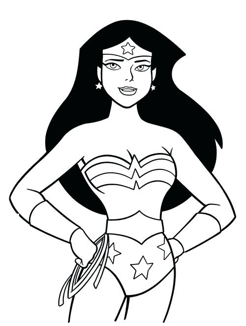 500x662 Wonder Woman Coloring Page Wonder Woman Coloring Page Spider Woman