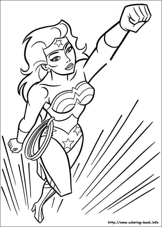 567x794 Wonder Woman Coloring Sheets Batman And Wonder Woman Coloring