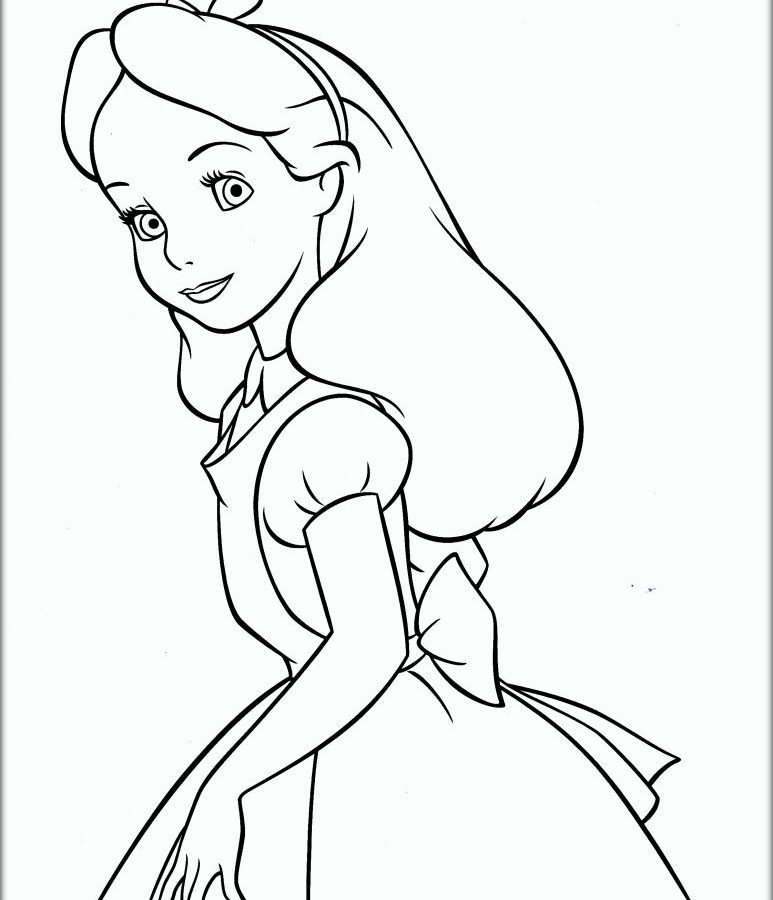 Wonderland Coloring Pages
