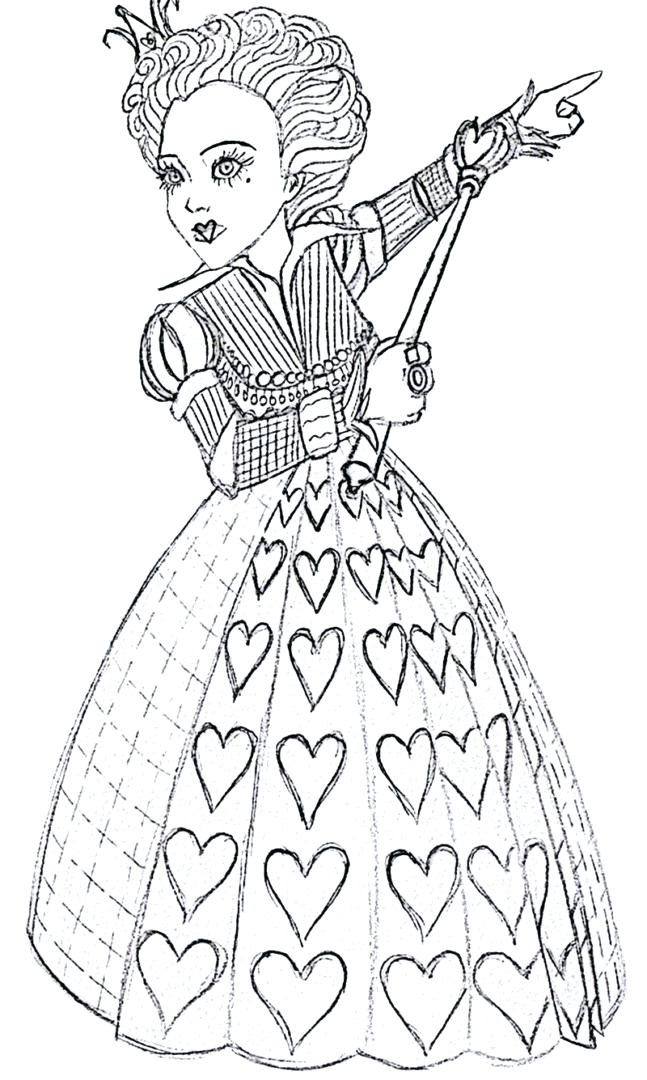 647x1080 Alice Wonderland Coloring Pages Printable Coloring