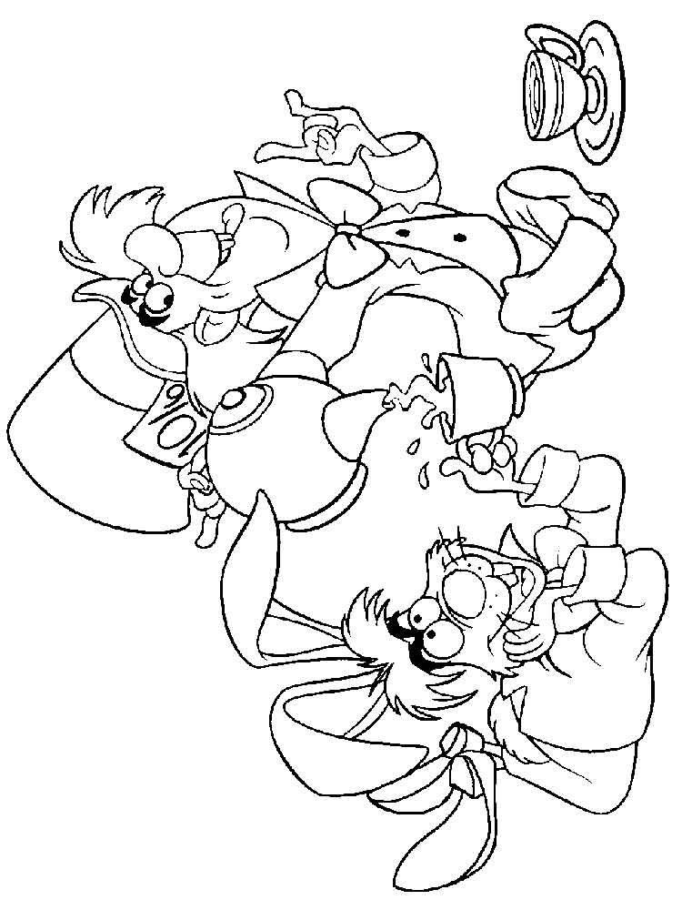 750x1000 Alice Wonderland Coloring Pages. Download And Print Alice