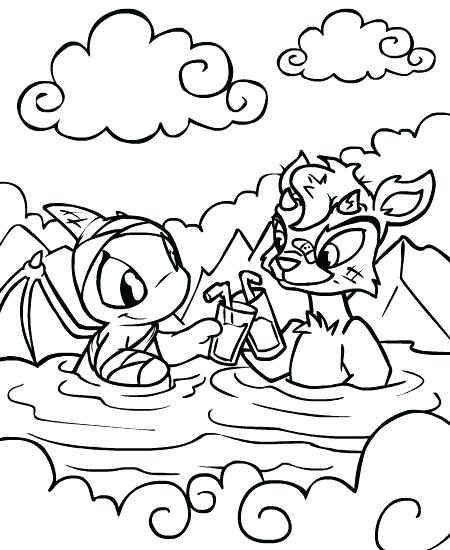 450x550 Neopets Coloring Pages Free Coloring Page Coloring Pages 8