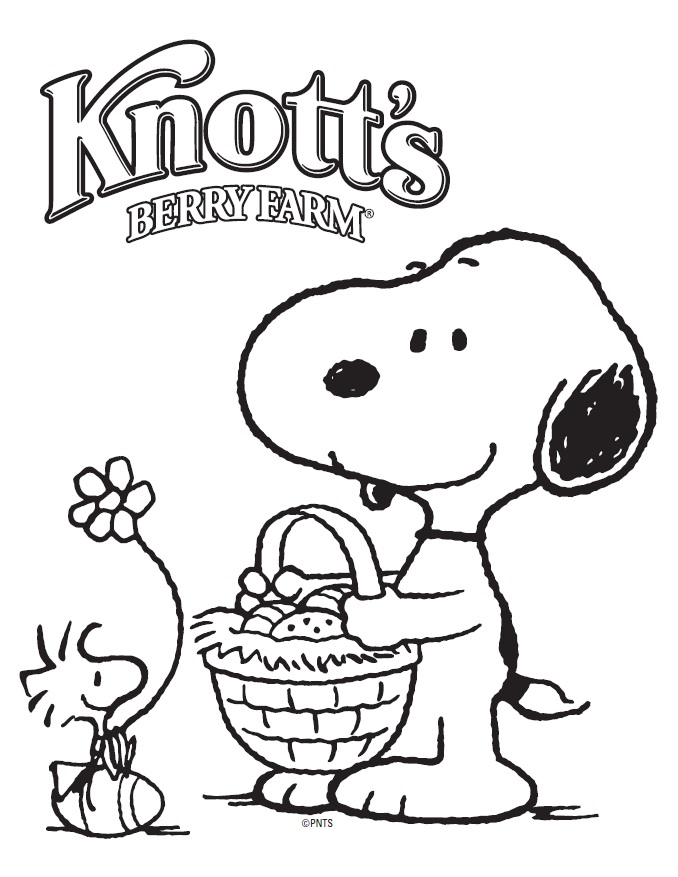 678x877 Snoopy Easter Coloring Pages