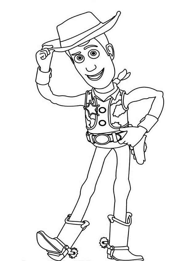 600x849 Woody Coloring Pages
