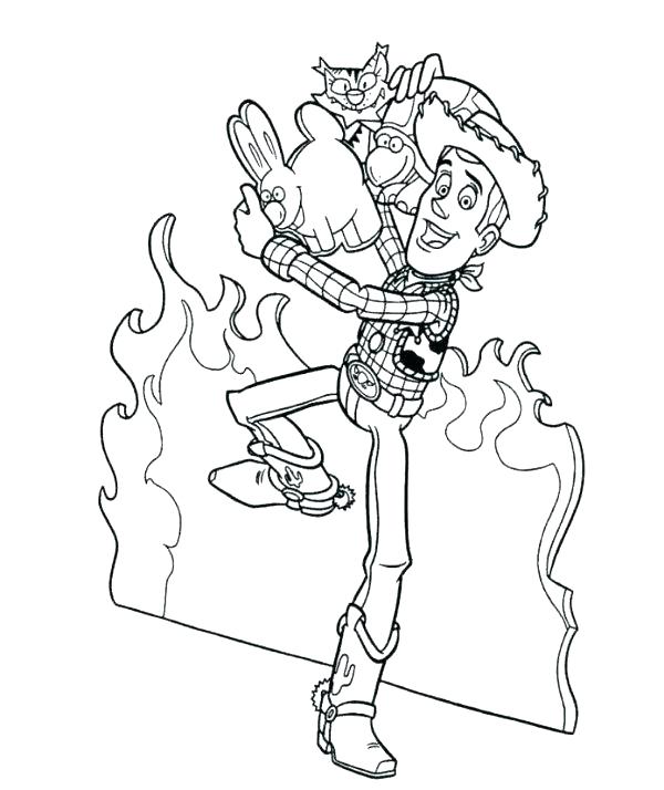 600x714 Woody Coloring Page Toy Story 3 Coloring Pages Woody Coloring Page