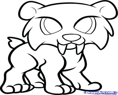 400x322 Easy Tiger Face Coloring Saber Tooth Pages Coloring Trend
