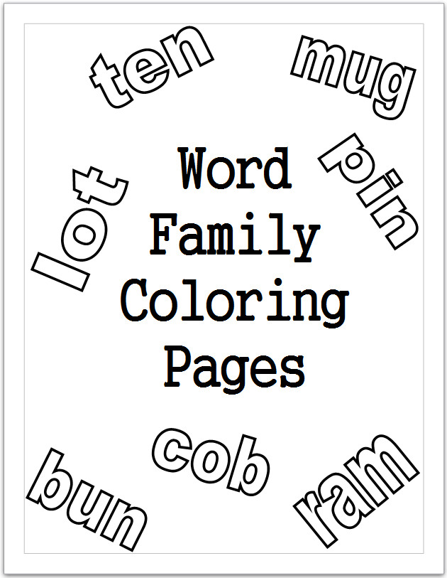 630x813 16 New Images Of Word Family Coloring Pages Free Coloring Pages