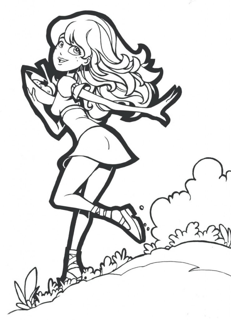 741x1024 Professional Pin Up Girl Coloring Pages 70 Surprising Printable