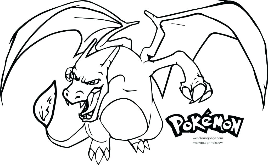1024x631 Charizard Coloring Page Mega Colouring Pages Together