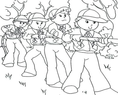 400x322 Boy Scout Coloring Pages Coloring Trend Thumbnail Size Boy Scout