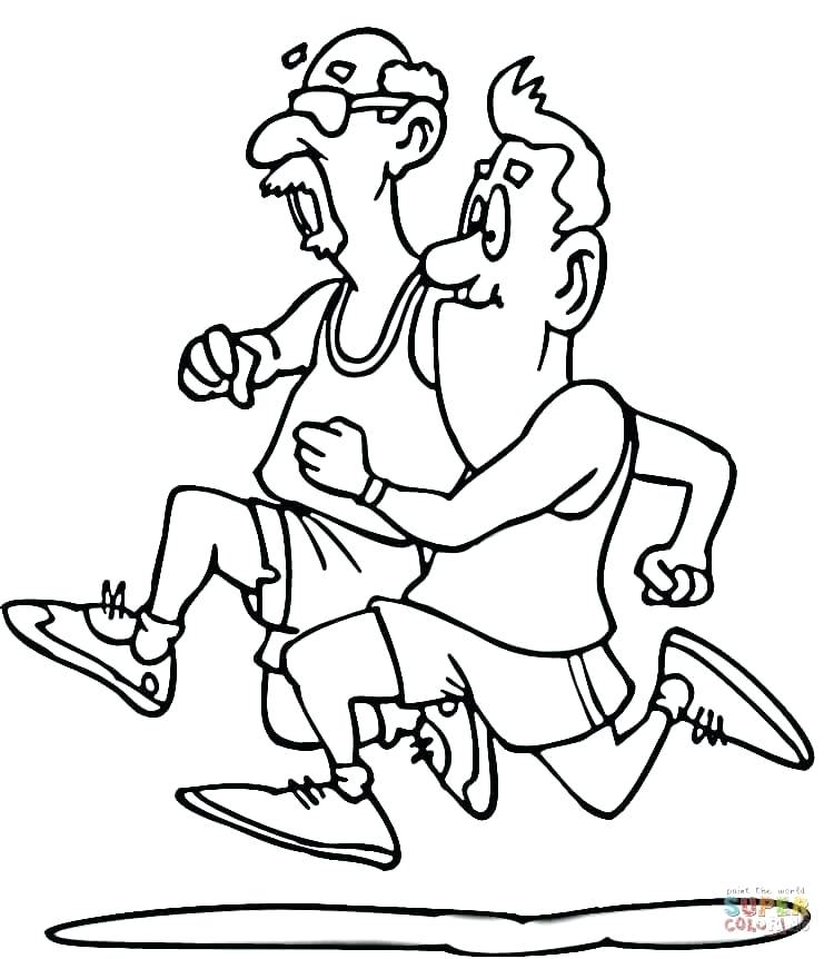 750x862 Fitness Coloring Pages Click The Who Is Faster Coloring Pages