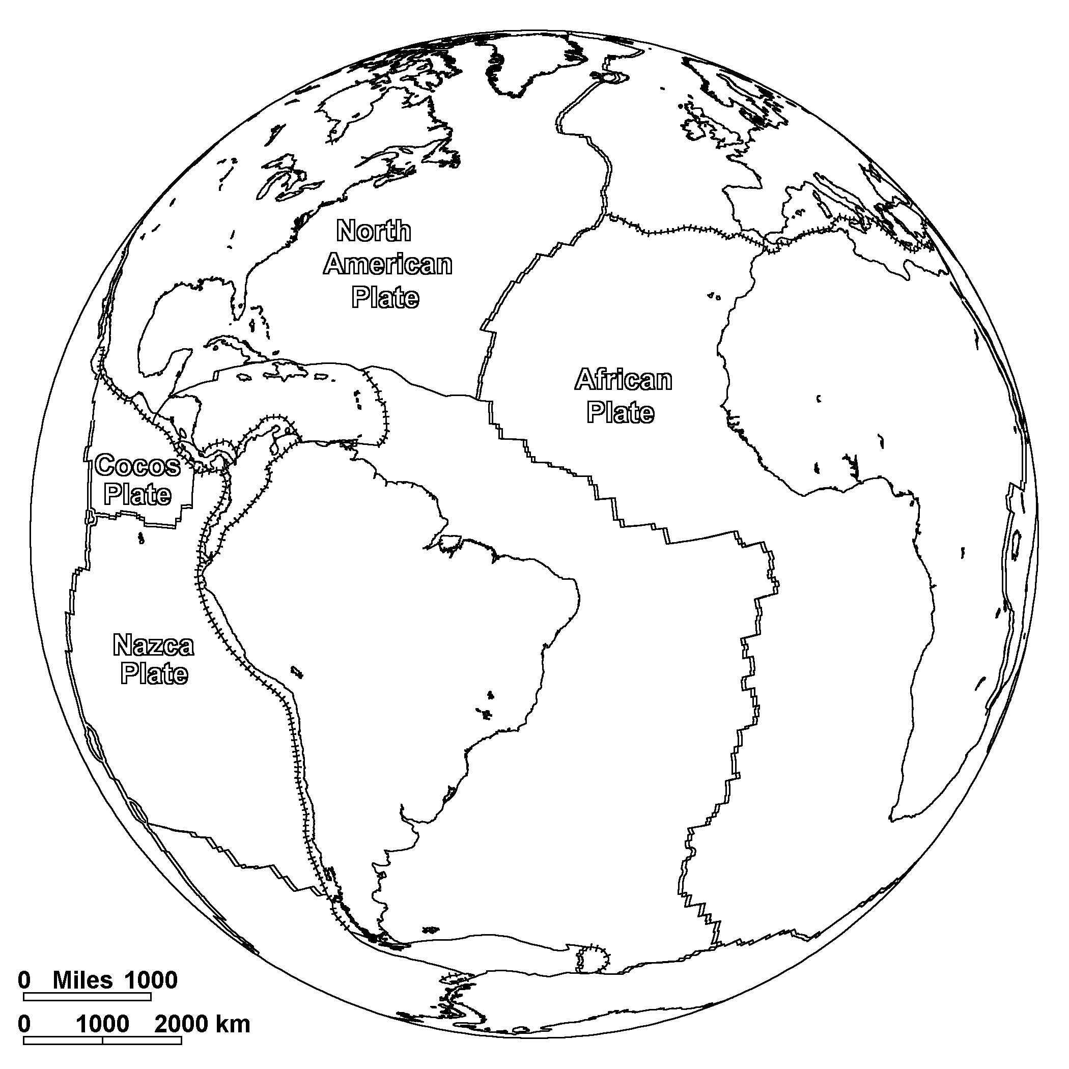2100x2100 Free Printable World Map Coloring Pages For Kids