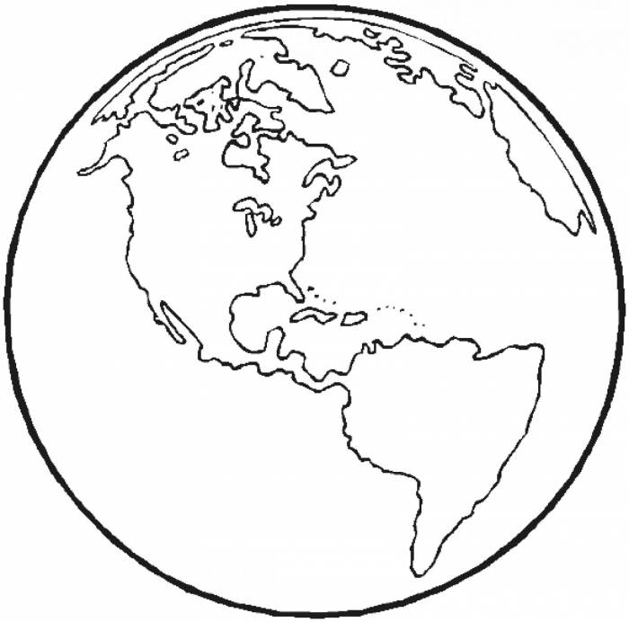 700x692 The World Coloring Page The World Coloring Pages World Map