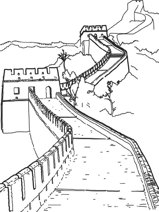 540x720 Kids N 14 Coloring Pages Of World Wonders