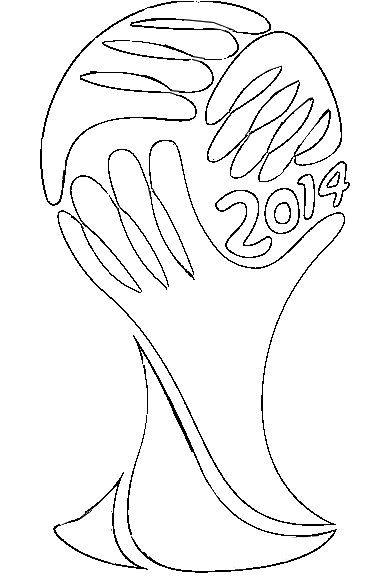 382x584 Fifa World Cup 2014 Logo Soccer World Cup 2014 Coloring Pages