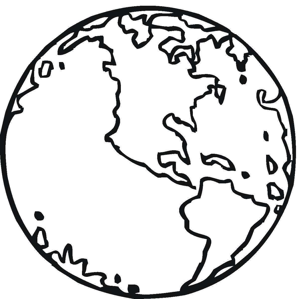 1200x1200 Free Printable Earth Coloring Pages For Kids