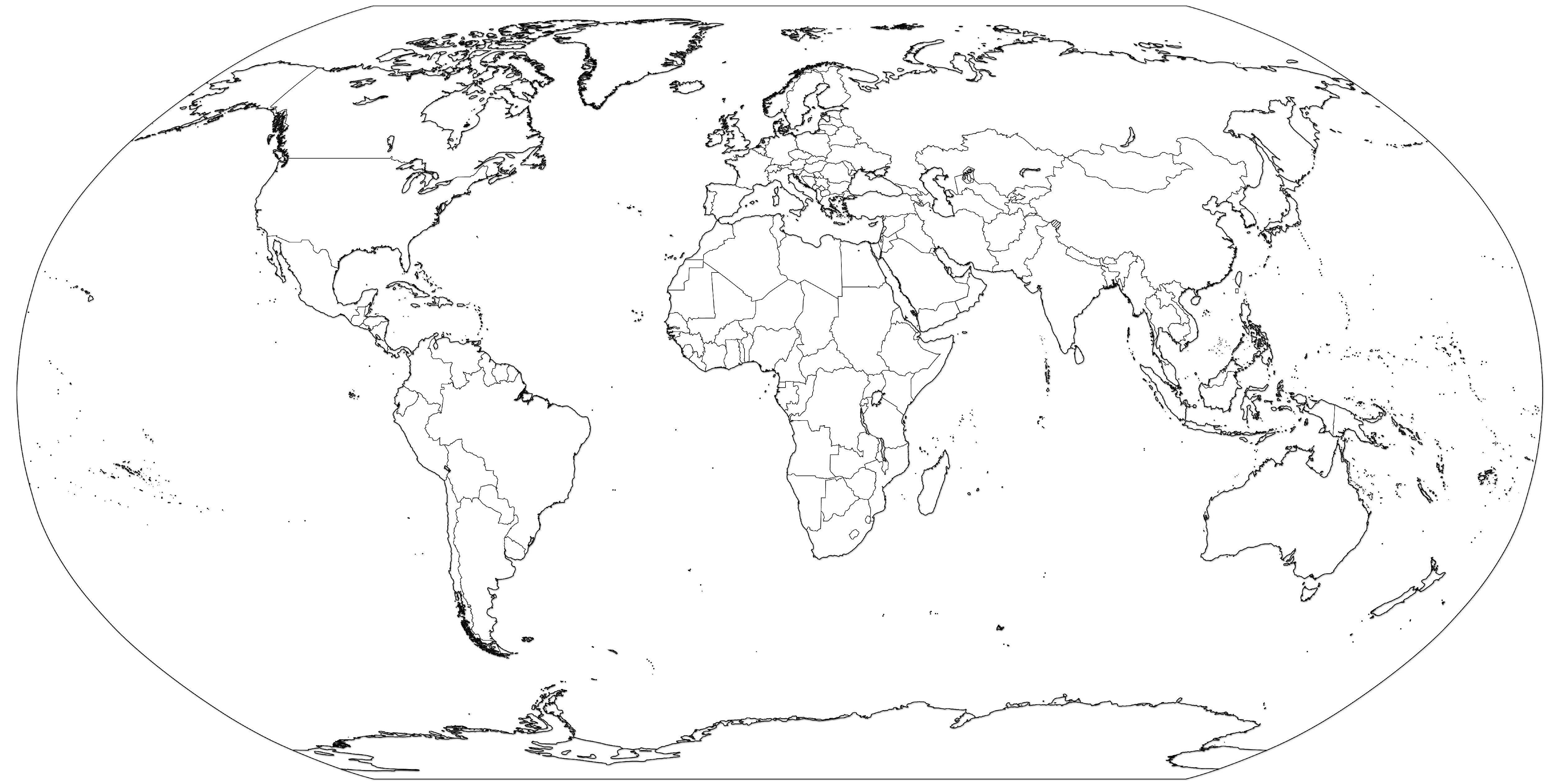 5000x2526 World Map Coloring Pictures Save Map World Coloring Page Coloring