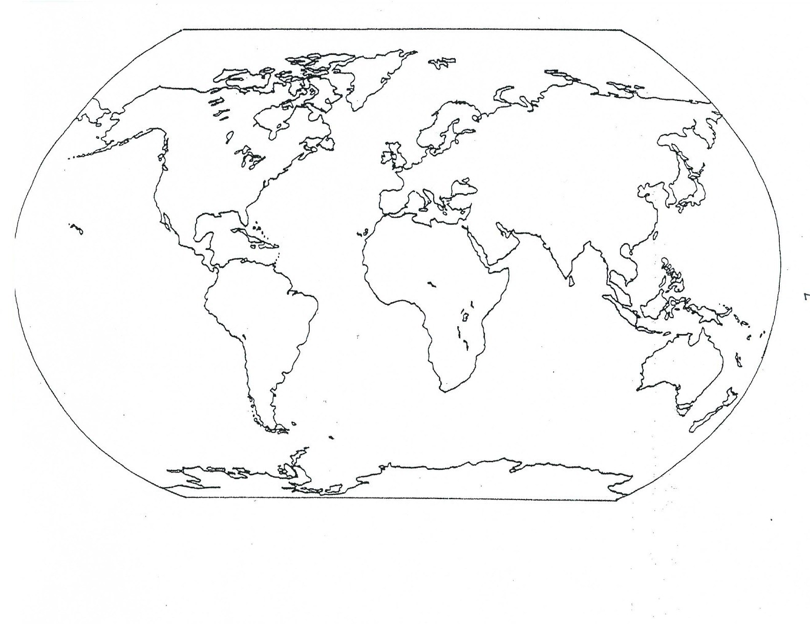 1582x1218 World Map Pictures To Color New World Map Coloring Page