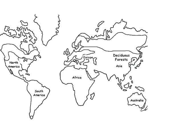 600x464 Map Of World Coloring Page Coloring World Map World Map Coloring