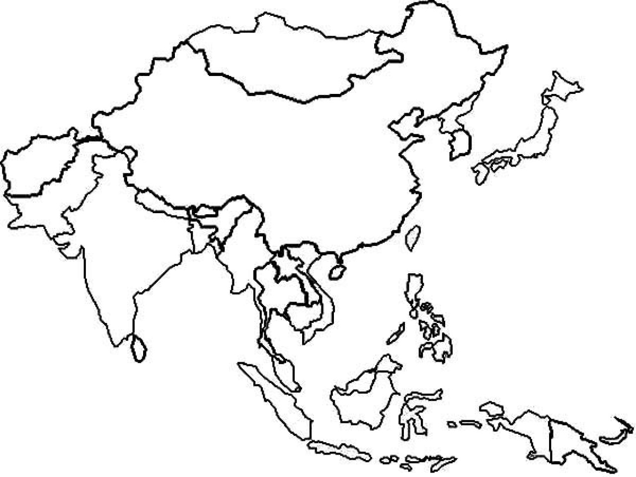1280x960 Free Printable World Map Coloring Pages For Kids Best