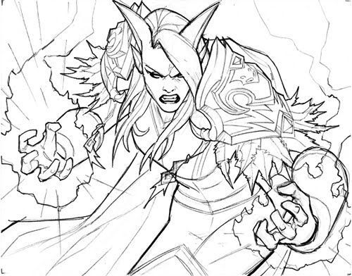 500x392 World Of Warcraft Drawings