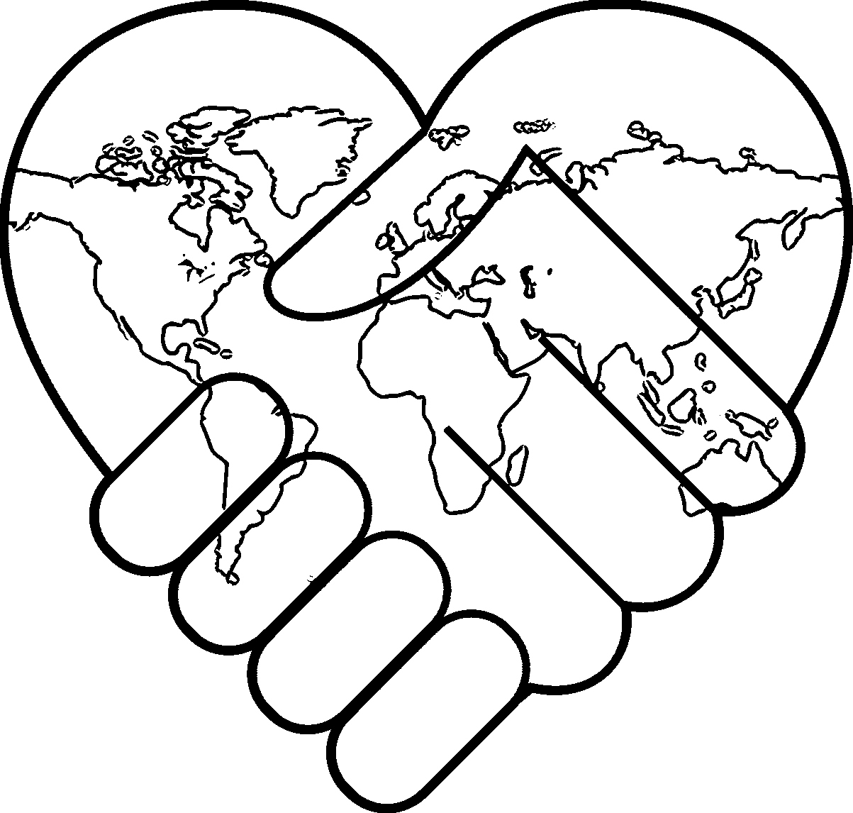 1203x1146 Peace Coloring Pages Fresh World Peace Coloring Pages Az Coloring
