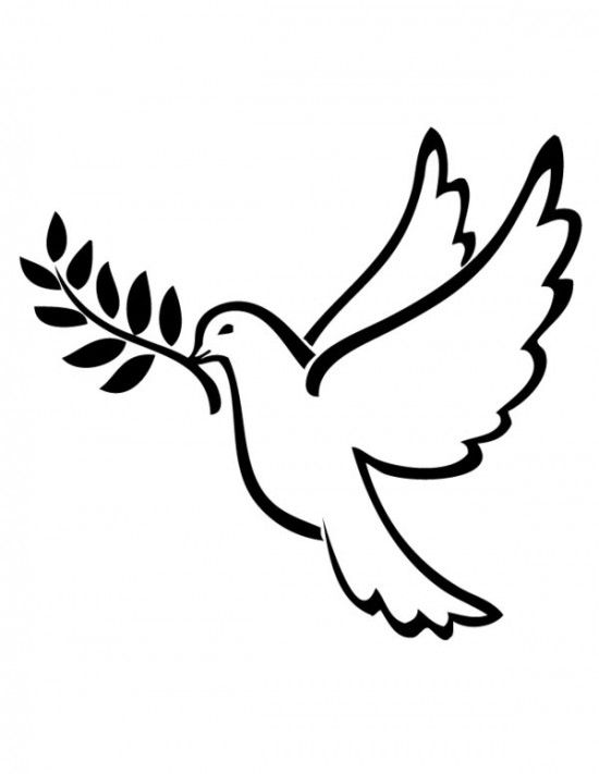 550x711 Dove Of Peace Coloring Pages Ink Peace, Tattoo