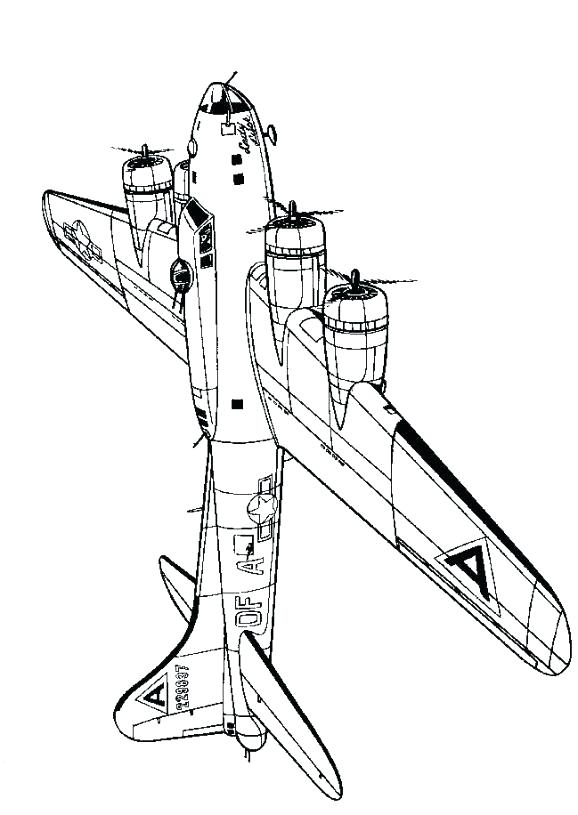 578x815 World War 2 Coloring Pages Printable
