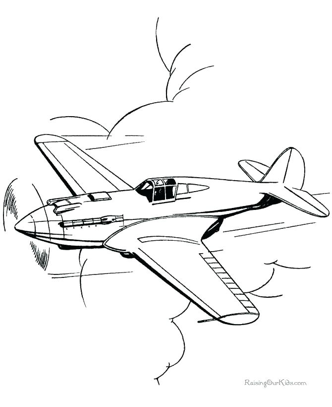 670x820 World War 1 Coloring Pages World War 2 Planes Coloring Page 1