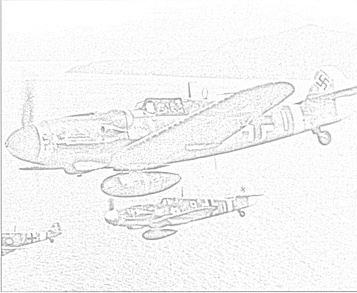 736x604 World War Ii In Pictures Fighter Coloring Pages World War Ii