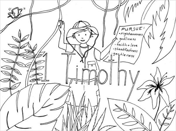 Worship Coloring Pages