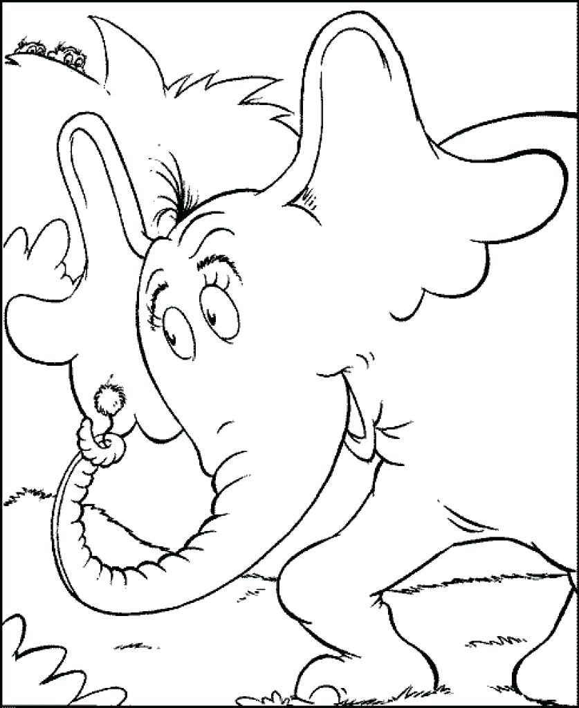 837x1024 Wow Horton Hears A Who Coloring Pages 52 For Your With Horton